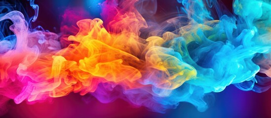 Obraz premium Abstract Swirling Colors in Liquid