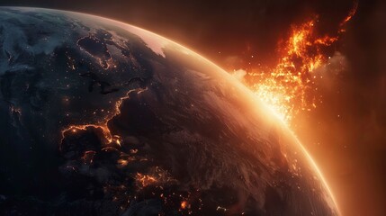 Obraz premium International Day for the Preservation of the Ozone Layer: Save the Planet