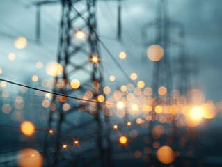 christmas lights on the background of the tree