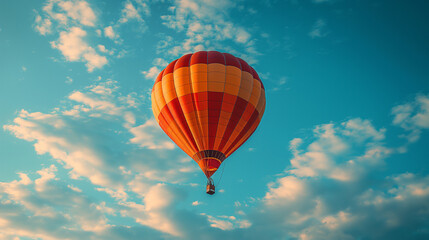 Naklejka premium 気球