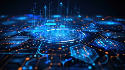 Robotic Process Automation (RPA): Software robots automate repetitive, rule-based tasks traditionally performed by humans, boosting operational efficiency and accuracy.
