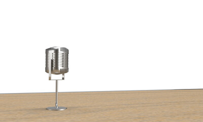 microphone table desk wooden copy space podcast studio  music radio headphone earphone audio media recording boardcasting online communication business 30 september listening music voice internet art