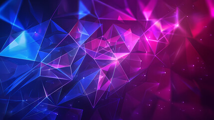 Abstract polygonal background