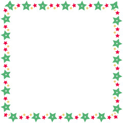 Frame template for christmas season celebration, christmas wreath concept