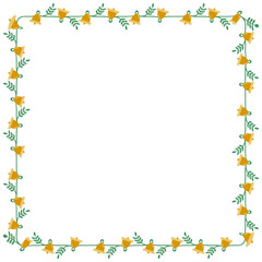 Frame template for christmas season celebration, christmas wreath concept