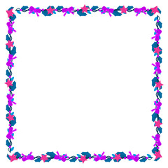Frame template for christmas season celebration, christmas wreath concept
