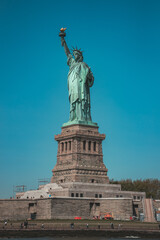 Obraz premium Statue of liberty, New York, USA