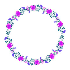 Frame template for christmas season celebration, christmas wreath concept