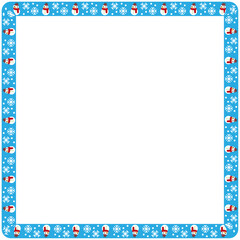 Frame template for christmas season celebration, christmas wreath concept