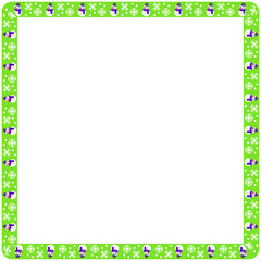 Frame template for christmas season celebration, christmas wreath concept