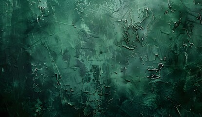 Dark Green Textured Background With Gradient