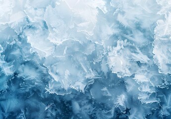 Obraz premium Abstract Frozen Ice Texture Background