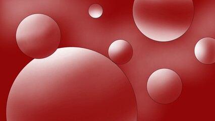 Soft and modern red color blur background