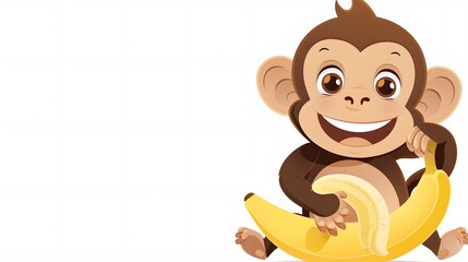 cartoon, animal, vector, illustration, baby, bear, dog, mammal, cute, zoo, happy, character, pet, wild, brown, isolated, drawing, lion, funny, toy, puppy, fun, cat, art, banana, monkey