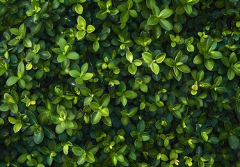 Fototapeta premium Lush Green Foliage Texture Background