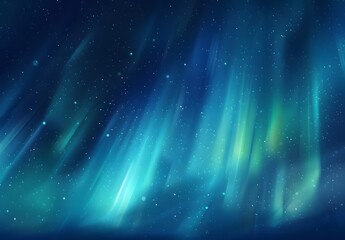 Abstract Aurora Borealis Night Sky Background