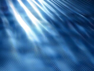 Obraz premium Abstract Blue Carbon Fiber Texture with Light