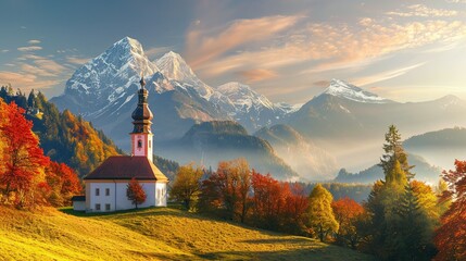 Captivating Autumn Morning The Bavarian