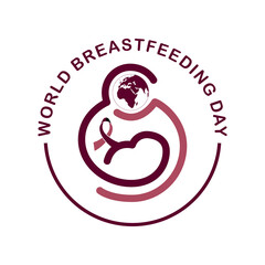 Set Icon Symbol Breastfeeding Care Adorable Motherhood Newborn Design Template 