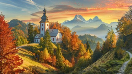 Captivating Autumn Morning The Bavarian