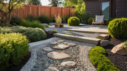 Obraz premium garden with stone