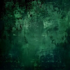 Fototapeta premium Dark Green Grunge Texture Background