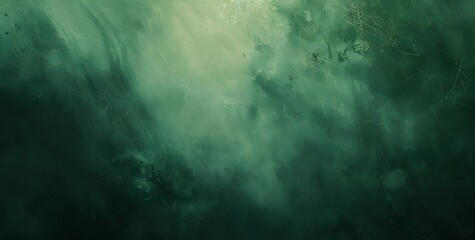 Obraz premium Dark Green Grunge Texture Background