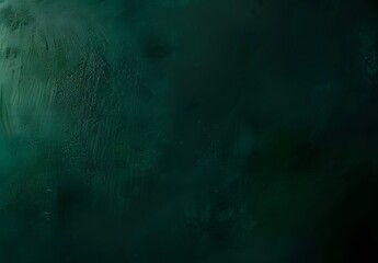 Obraz premium Dark Green Gradient Background for Design