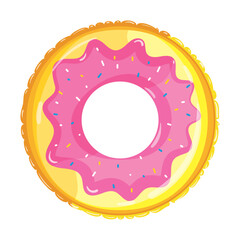 Beach float Summer icon Vector illustration