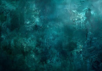 Dark Teal Grunge Texture Background