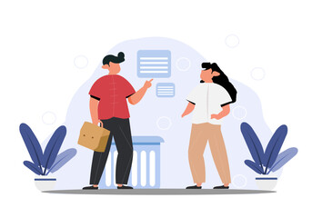 people working together