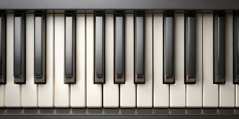 of seven-octave piano keyboard on background, piano, keyboard, music, instrument