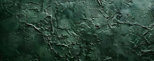 Fototapeta premium Abstract Green Concrete Wall Texture Background