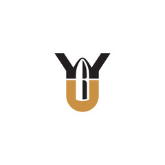 Wu Uw bullet Monogram Logo