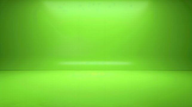 Vibrant Green Solid Color Background for Animation and Motion Graphics