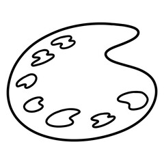 Back to school painting doodle