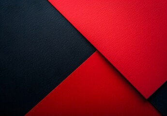 Obraz premium Abstract Red Black Diagonal Shapes Paper Background