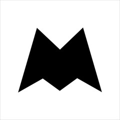 Letter M Logo Icon Design Element
