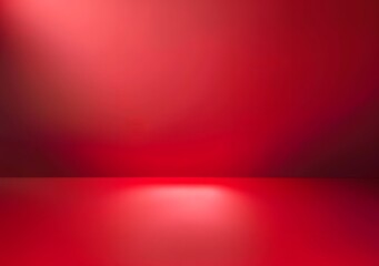Obraz premium Red Gradient Background for Product Display