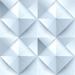 Obraz premium seamless pattern, Geometric 3D pattern with metallic texture, creating an abstract and modern background design suited for various digital and print projects.