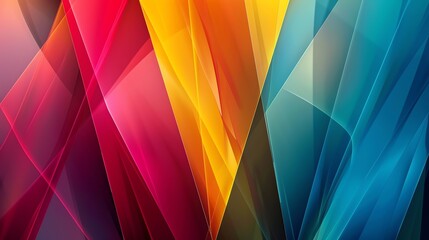 Fototapeta premium gradient colorful abstract geometric background
