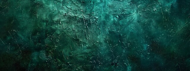 Fototapeta premium Vibrant Green Grunge Texture Background