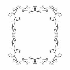 frame icon, framework vector, framing illustration