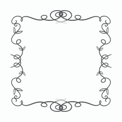 frame icon, framework vector, framing illustration