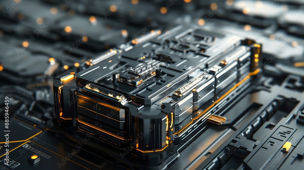 Poster 2. cobalt-based batteries with a detailed view of their components