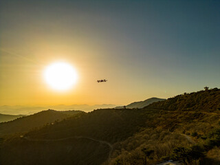 Capturing Sunrise on Drone
