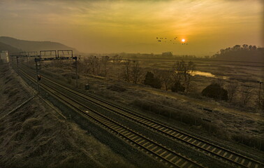 Sunrise at Swamp
