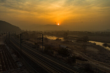 Sunrise at Swamp