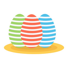 International Nowruz Day Clipart. with Trendy Cartoon Concept. Vector Illustration