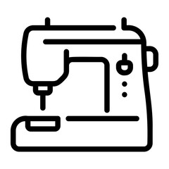 sewing machine Line Icon